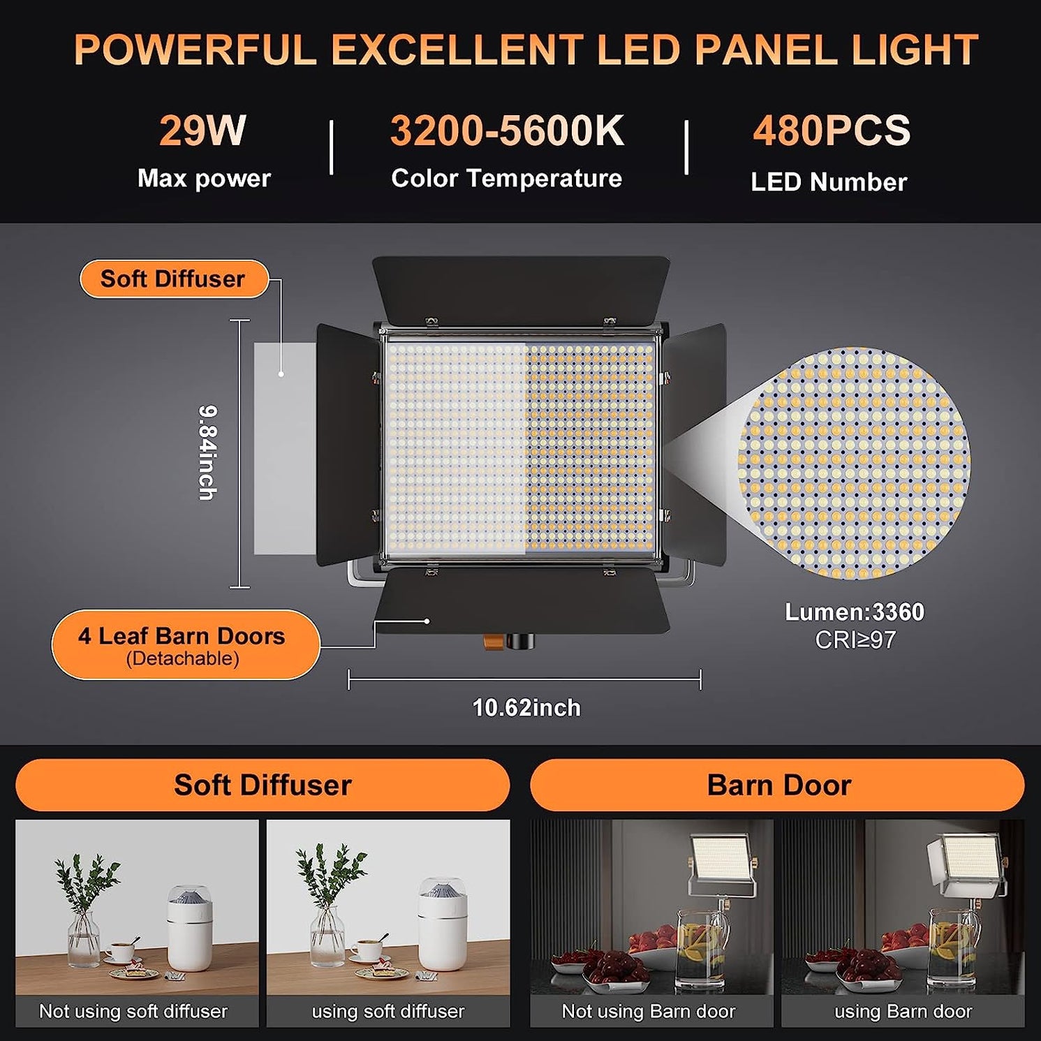 Ideas Illuminated EMART Power Supply Adapter for EM-RL-18-LED Ring Lig –  EMART®