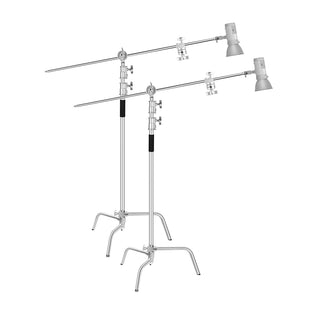 10ft Heavy Duty C Stand with 4.2ft Arm – Photography Equipment