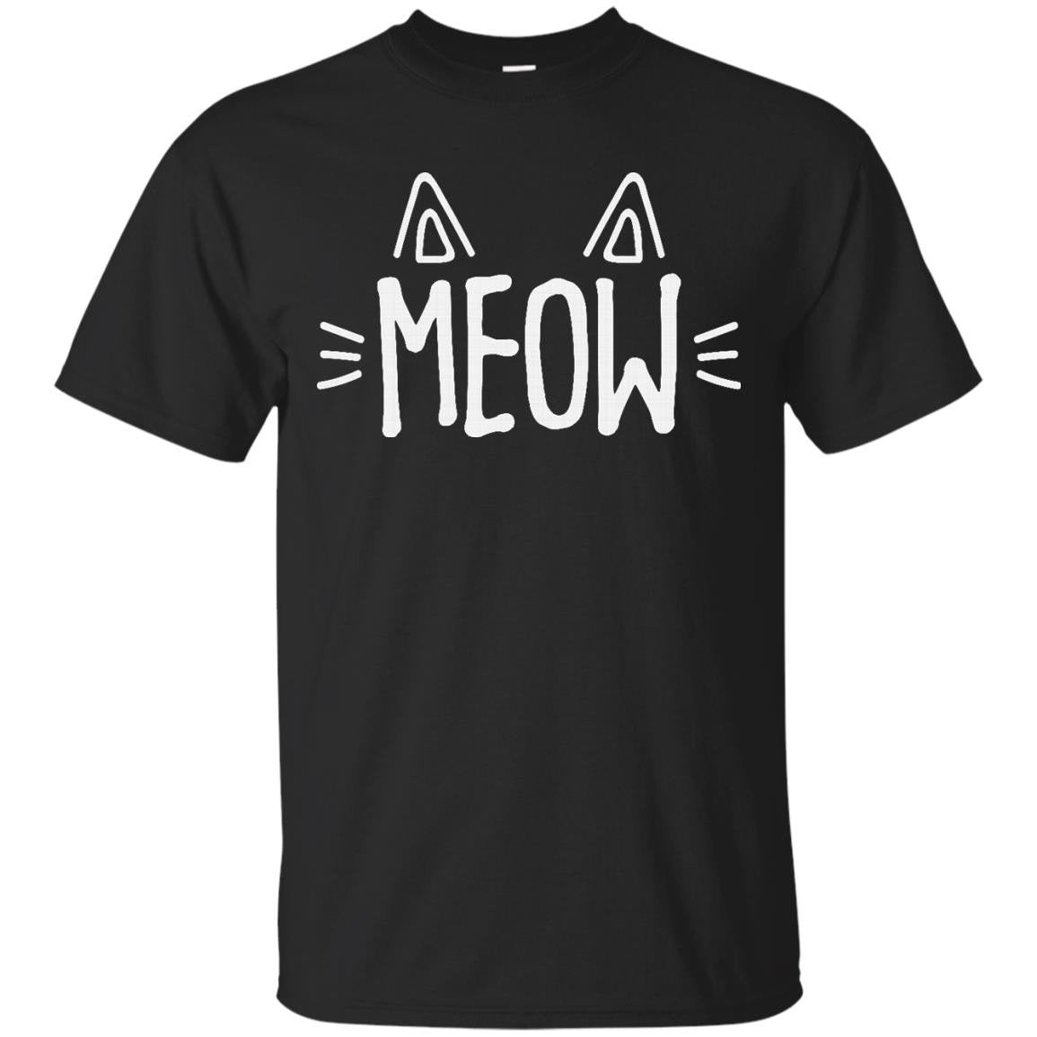 Funny Cat Meow T-shirt