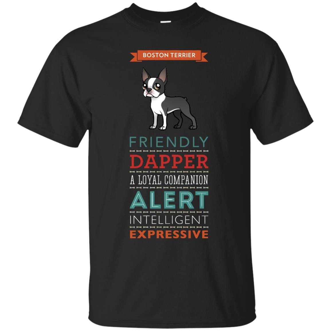 Boston Terrier Dog T Shirt