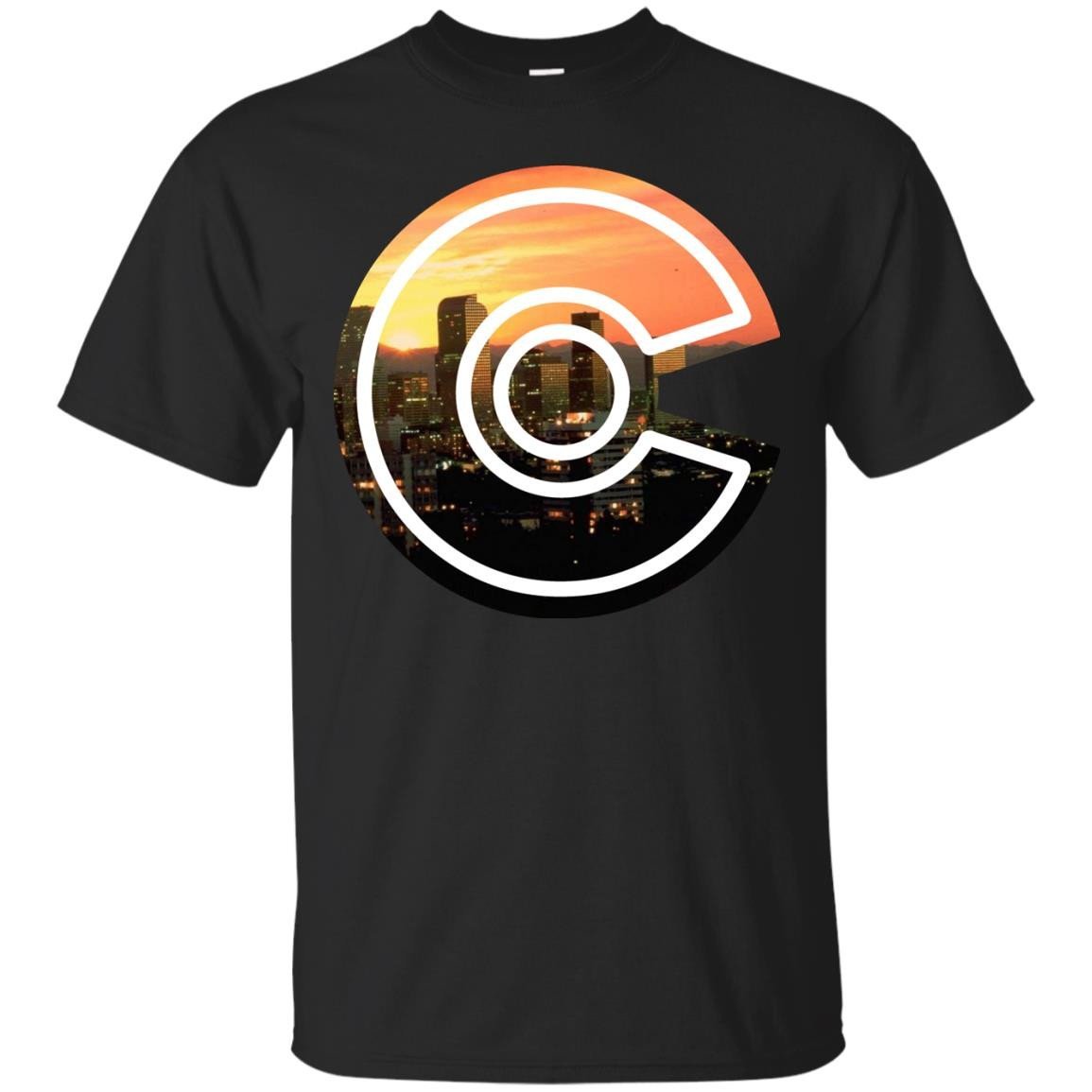 Denver, Colorado - Colorado Flag Design T-shirt