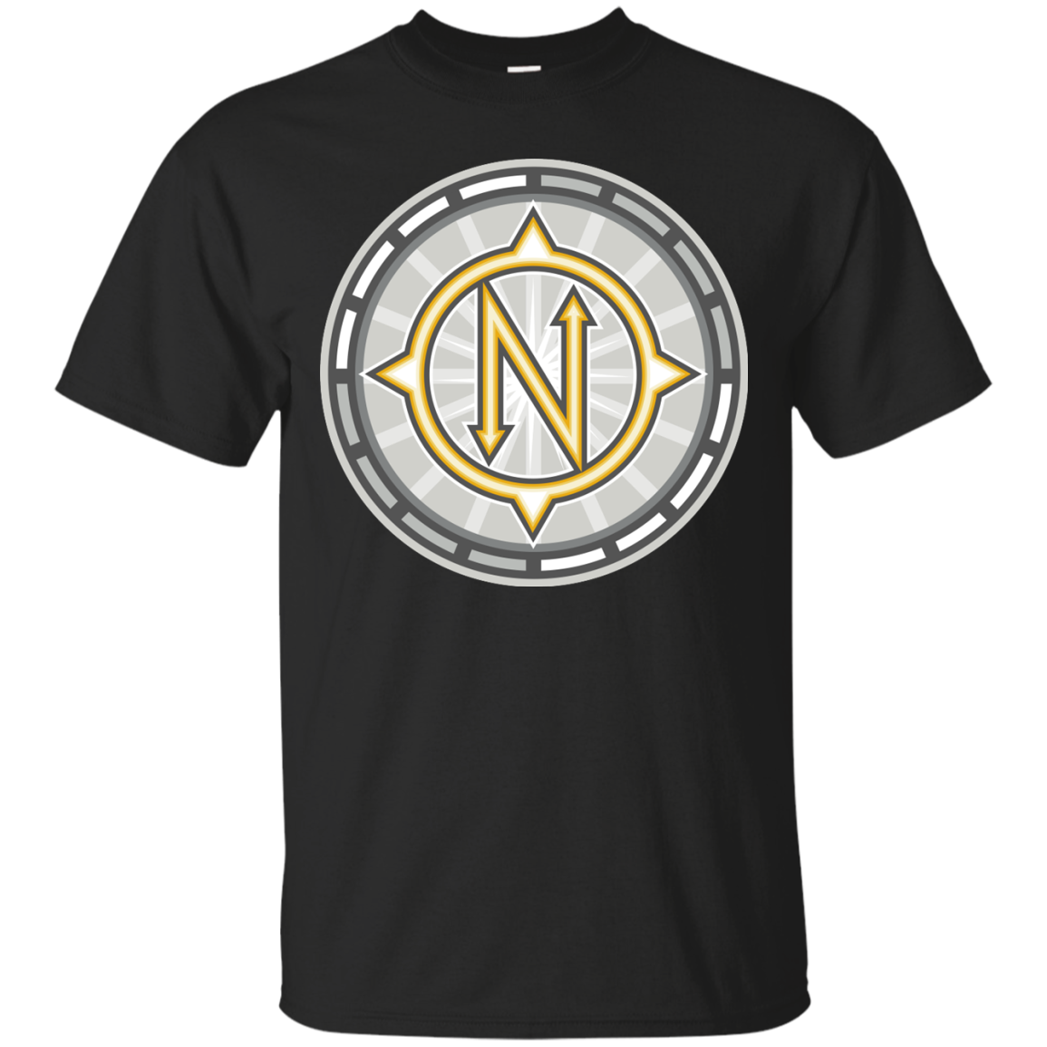 True North Compass Retro T-shirt