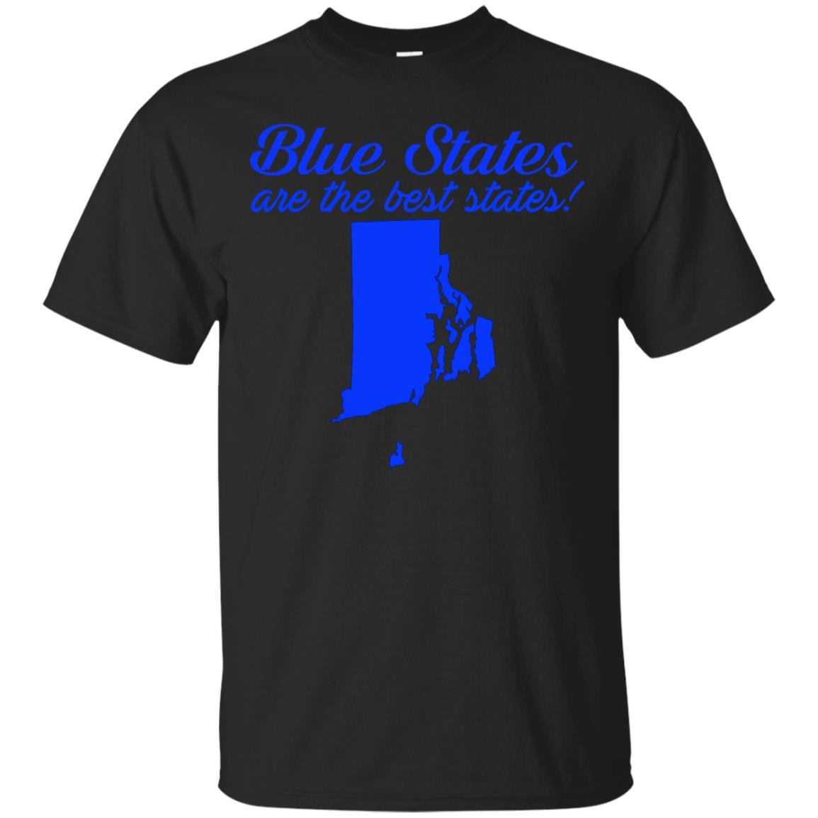 Blue Best Rhode Island T Shirt