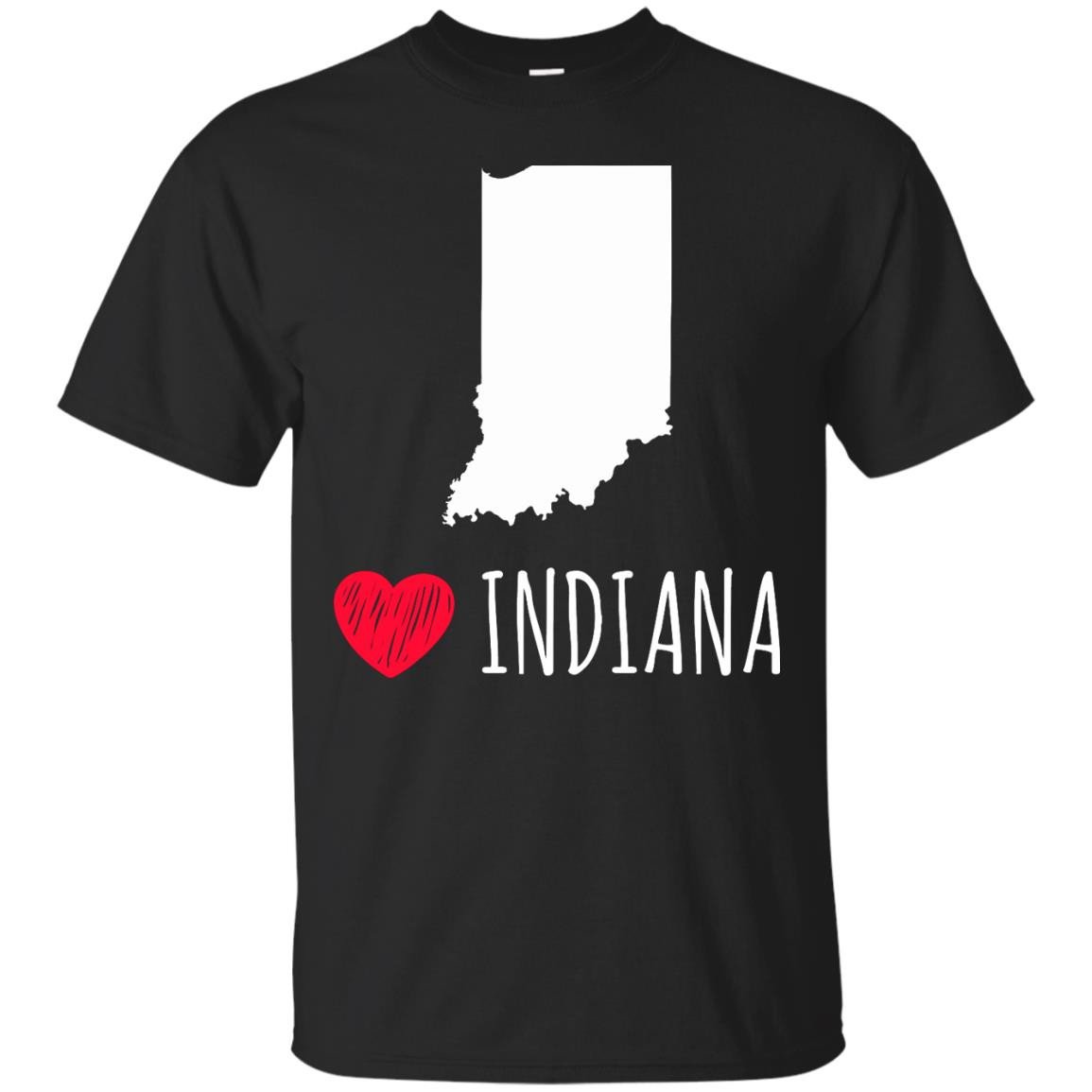 Love Heart Indiana T-shirt