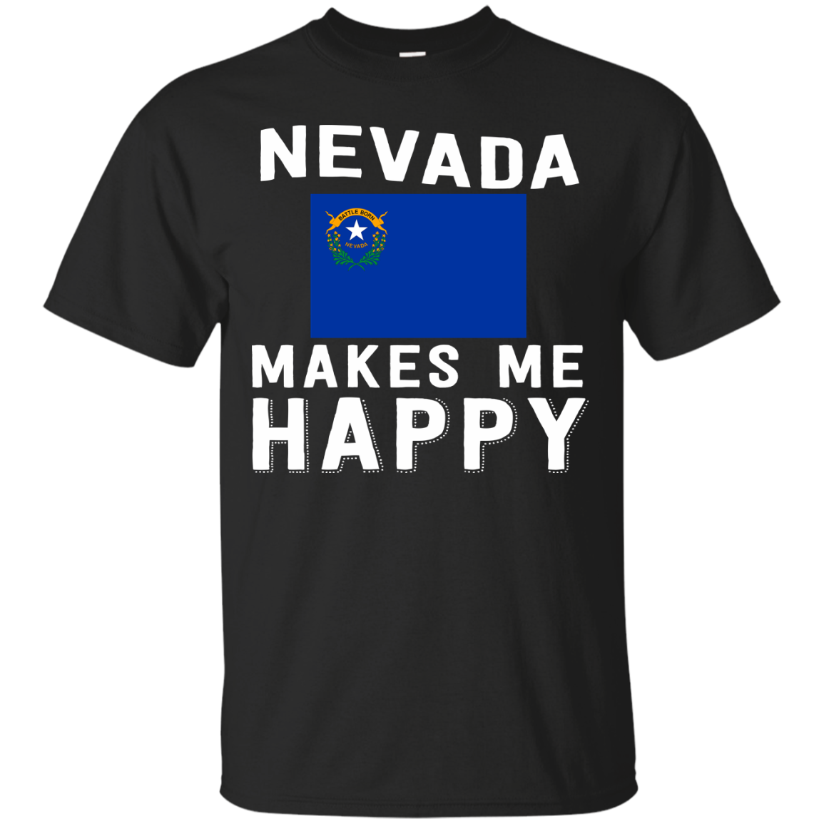 Nevada Makes Me Happy T-shirt