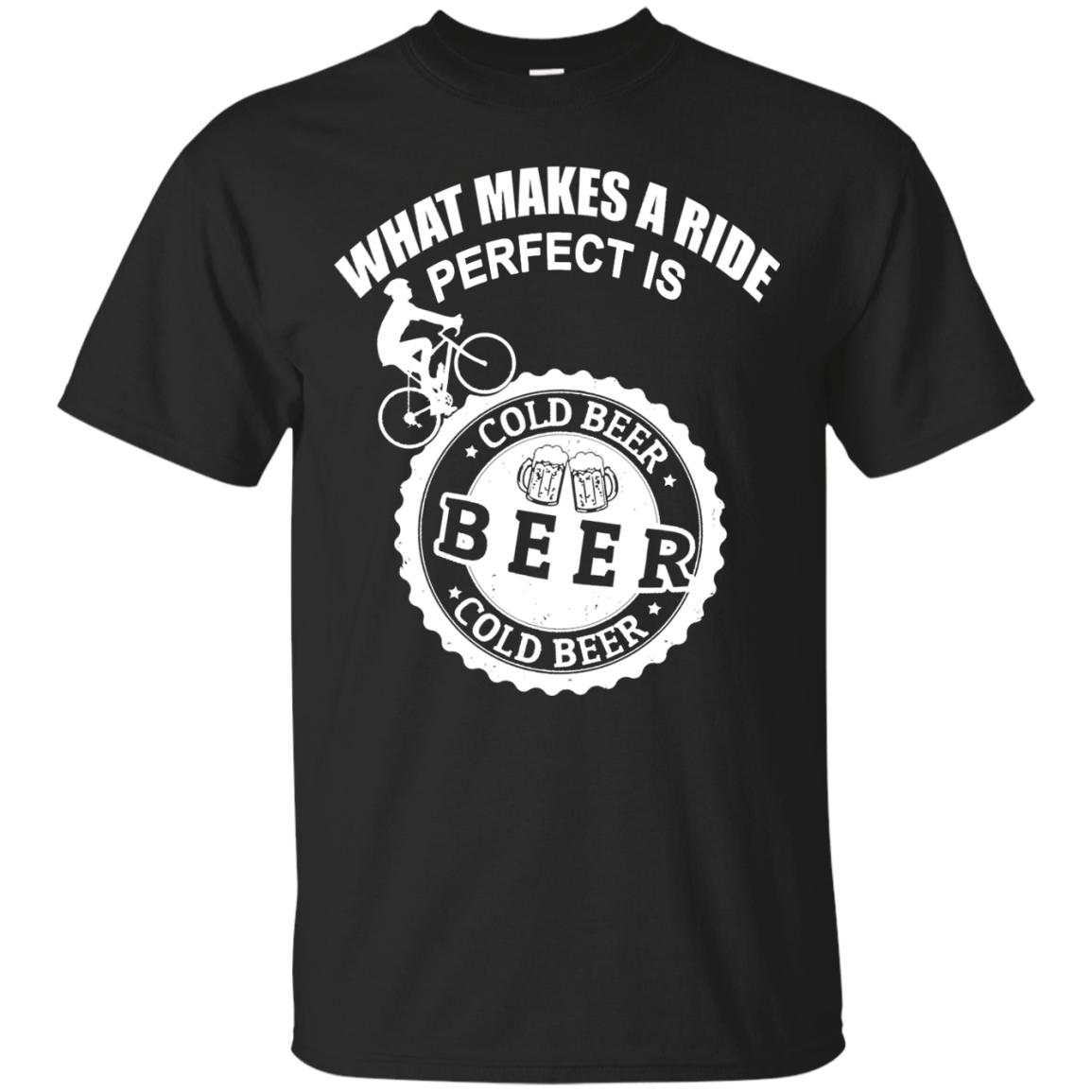 Beer Lovers And Riding Bike! T-shirt