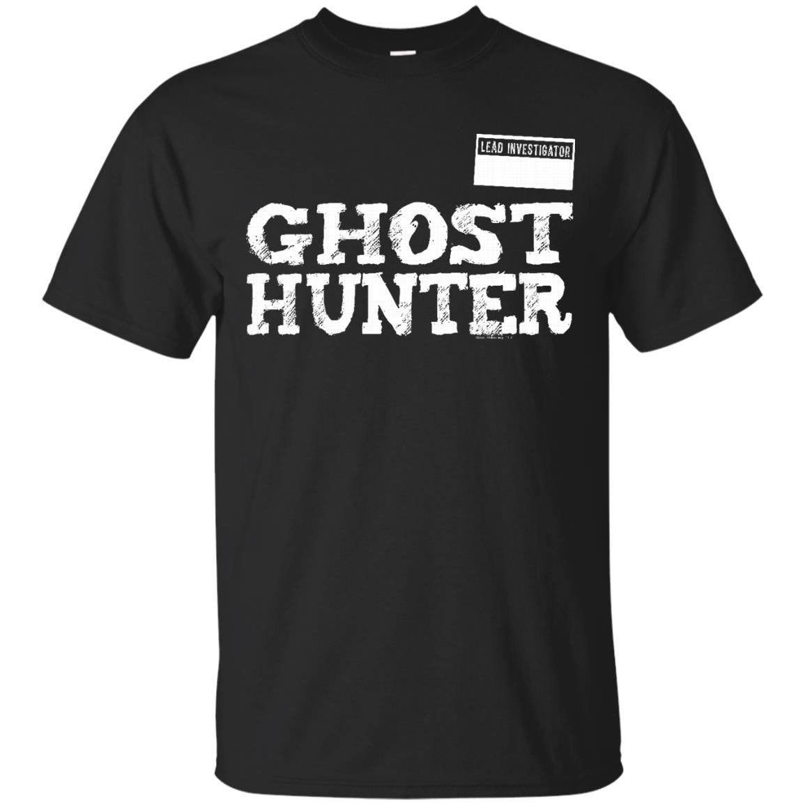 Ghost Hunting Tee - Lead Investigator T-shirt