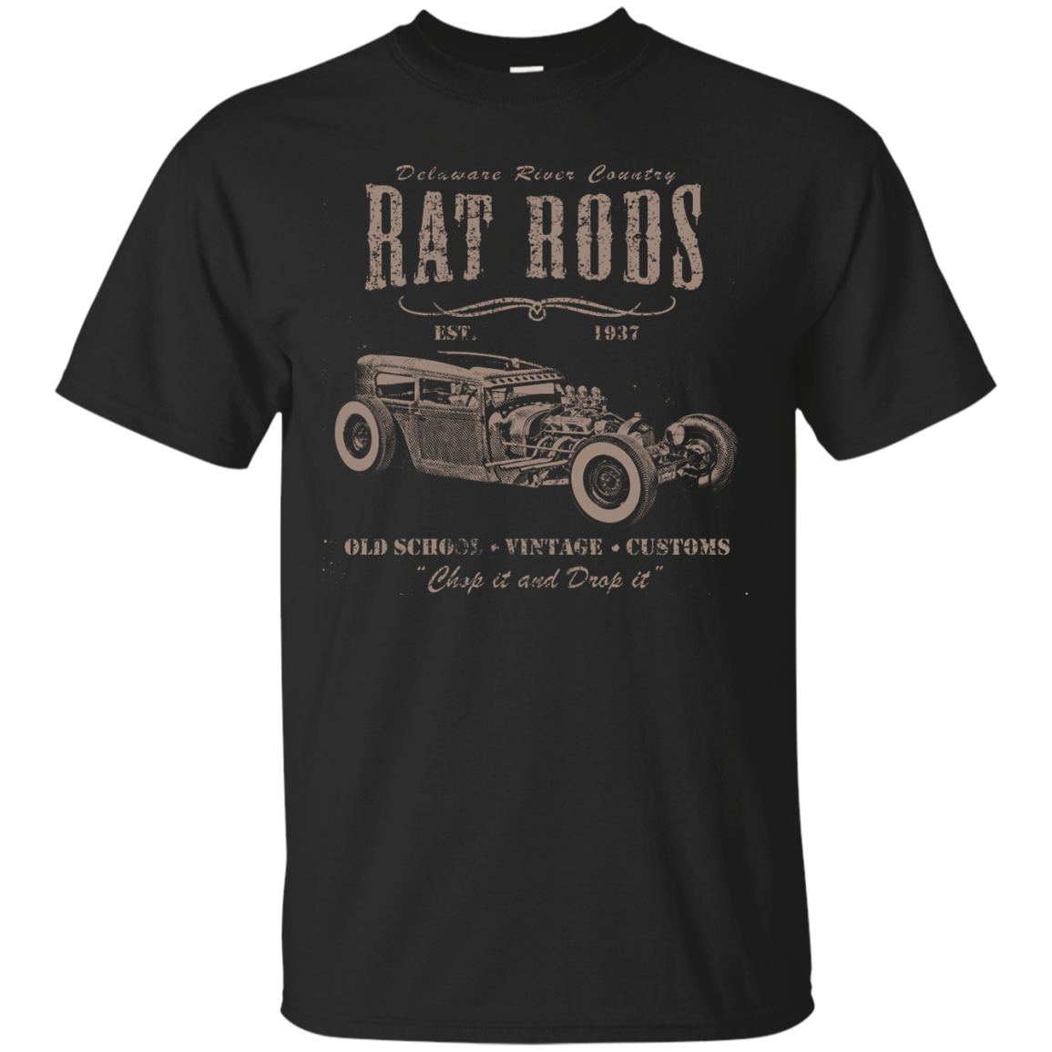 Delaware River Country Rat Rods T-shirt