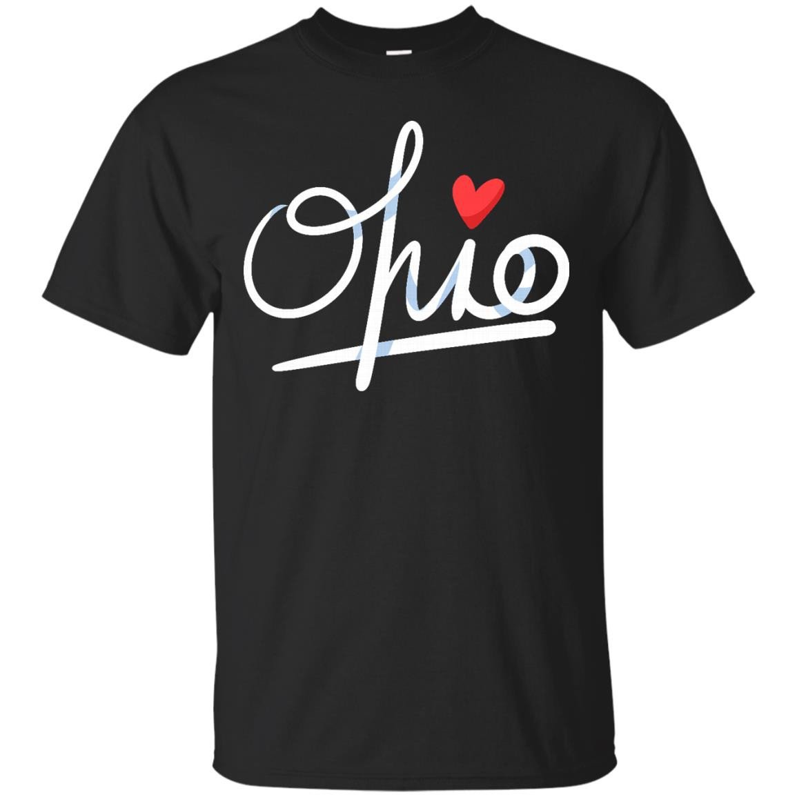 Ohio State, Love Ohio U S A Souvenir Travel T Shirt