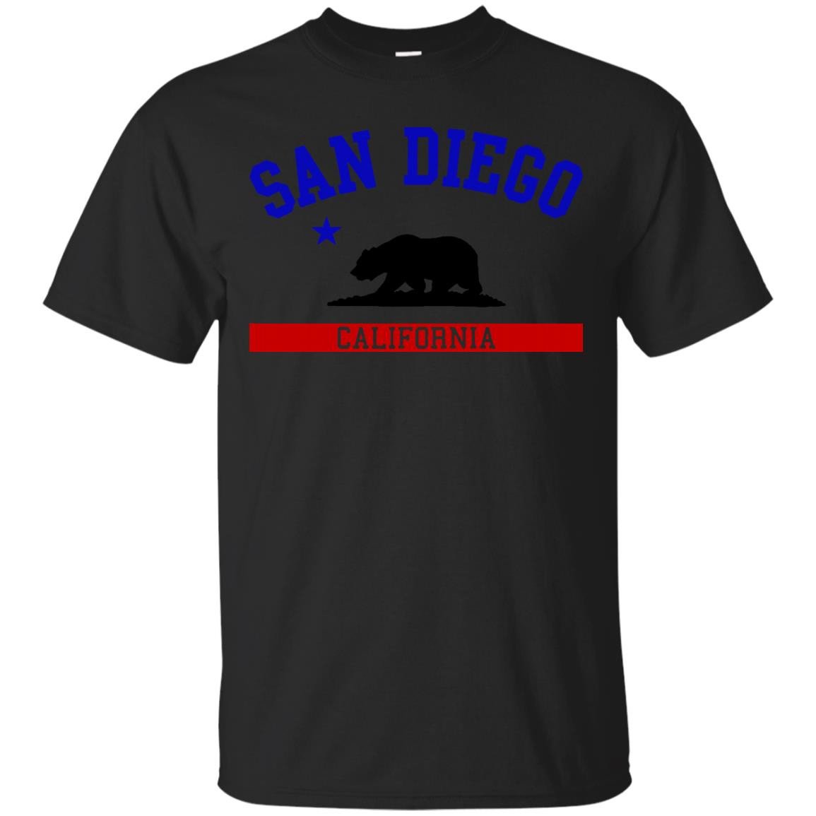 San Diego California T-shirt