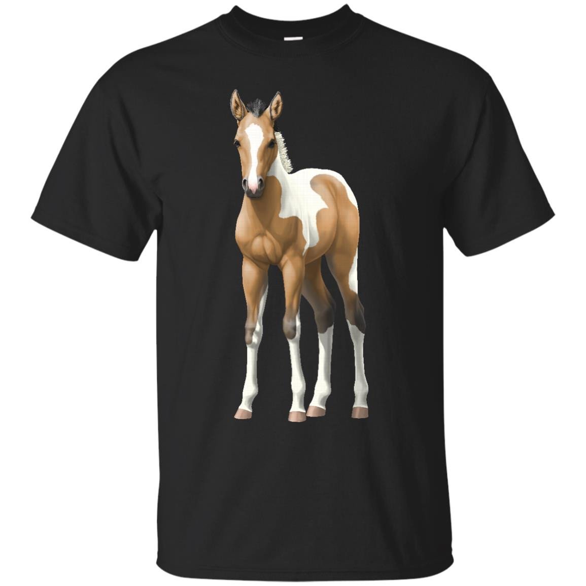 Cute Buckskin Paint Horse Foal T-shirt