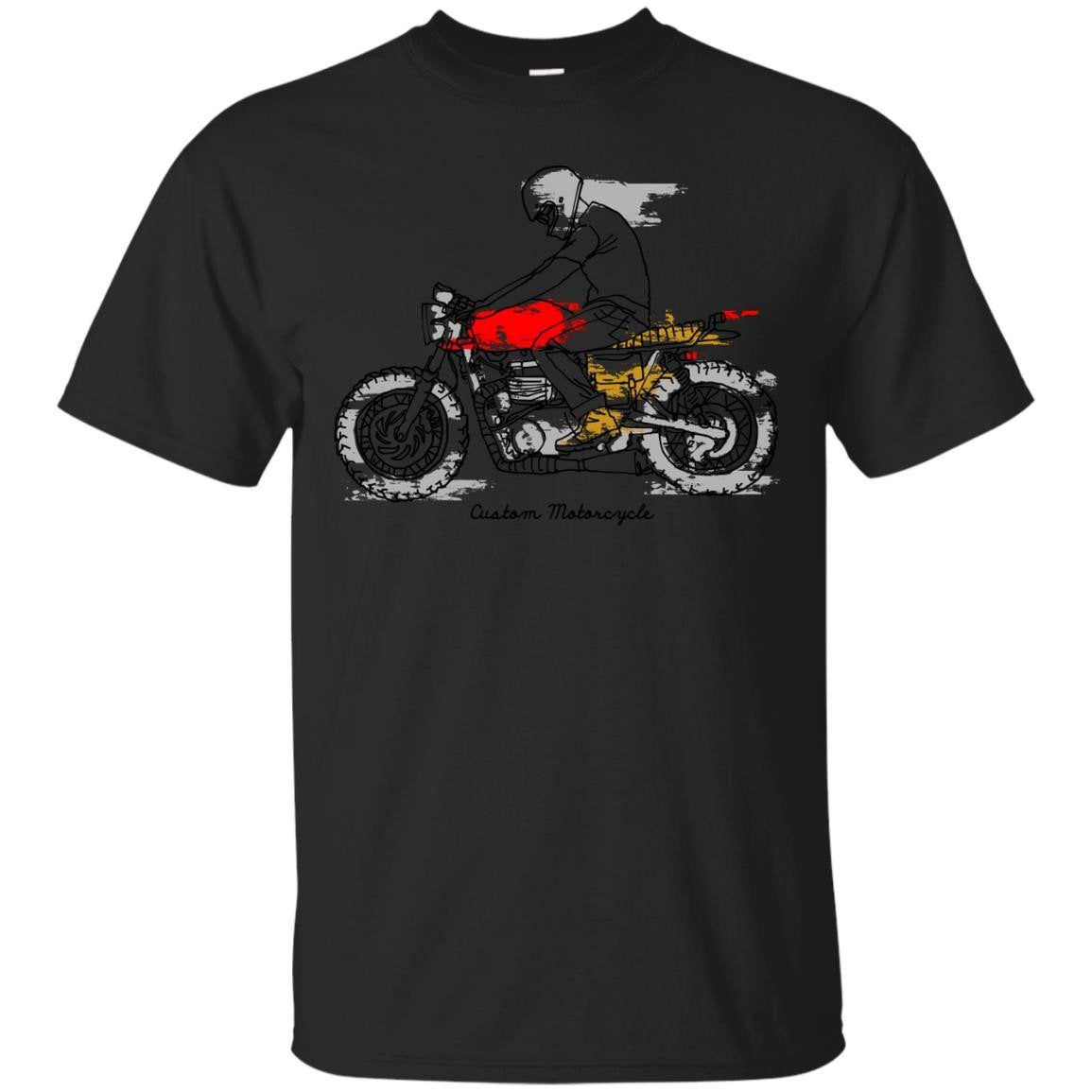 Custom Motorcycle (bright Color) T-shirt