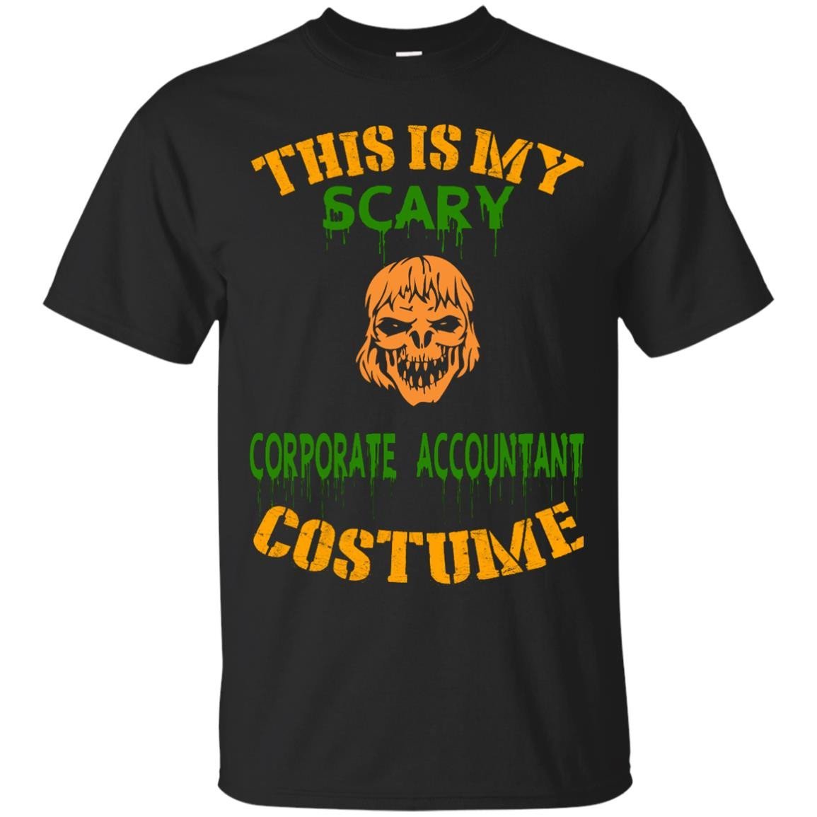 This Is My Scary Corporate Accountant Costume T-shirt