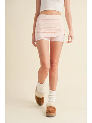 BALLET SKORT - Pink - THREE