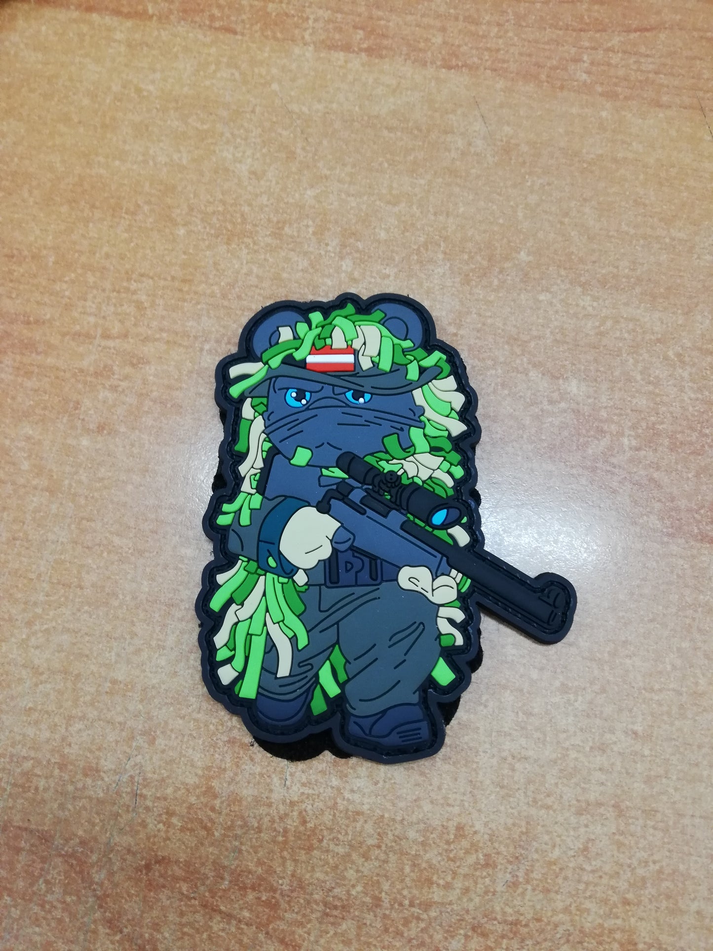 Amped Patch  HPA Powered PVC Velcro Morale Patch