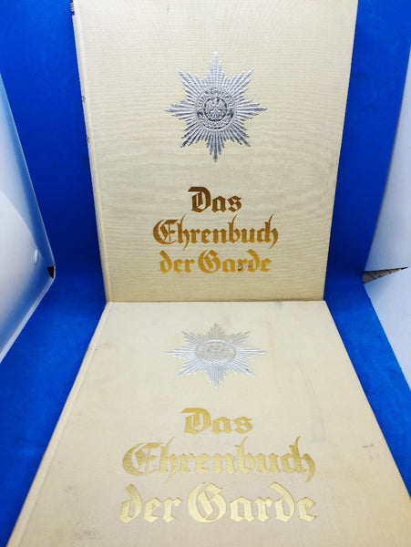 Das Ehrenbuch der Garde. Die preußische Garde im Weltkriege 1914-1919. Band 1+2, so komplett!
