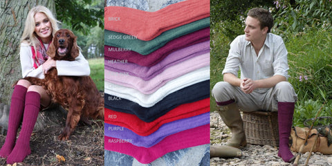 Perilla Alpaca Country Socks
