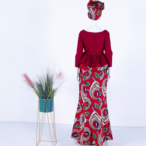 African Women Skirt Set WY1304