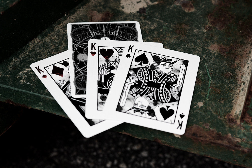 Babel Deck of Playing Cards : Black | CARD EXPERIMENT