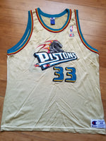 Vintage Mens Champion Detroit Pistons 