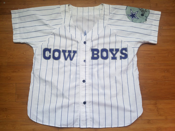 white button up jersey