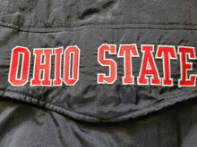 Load image into Gallery viewer, Vintage Mens Starter Ohio State 3/4 Pullover Jacket Size Large-Black