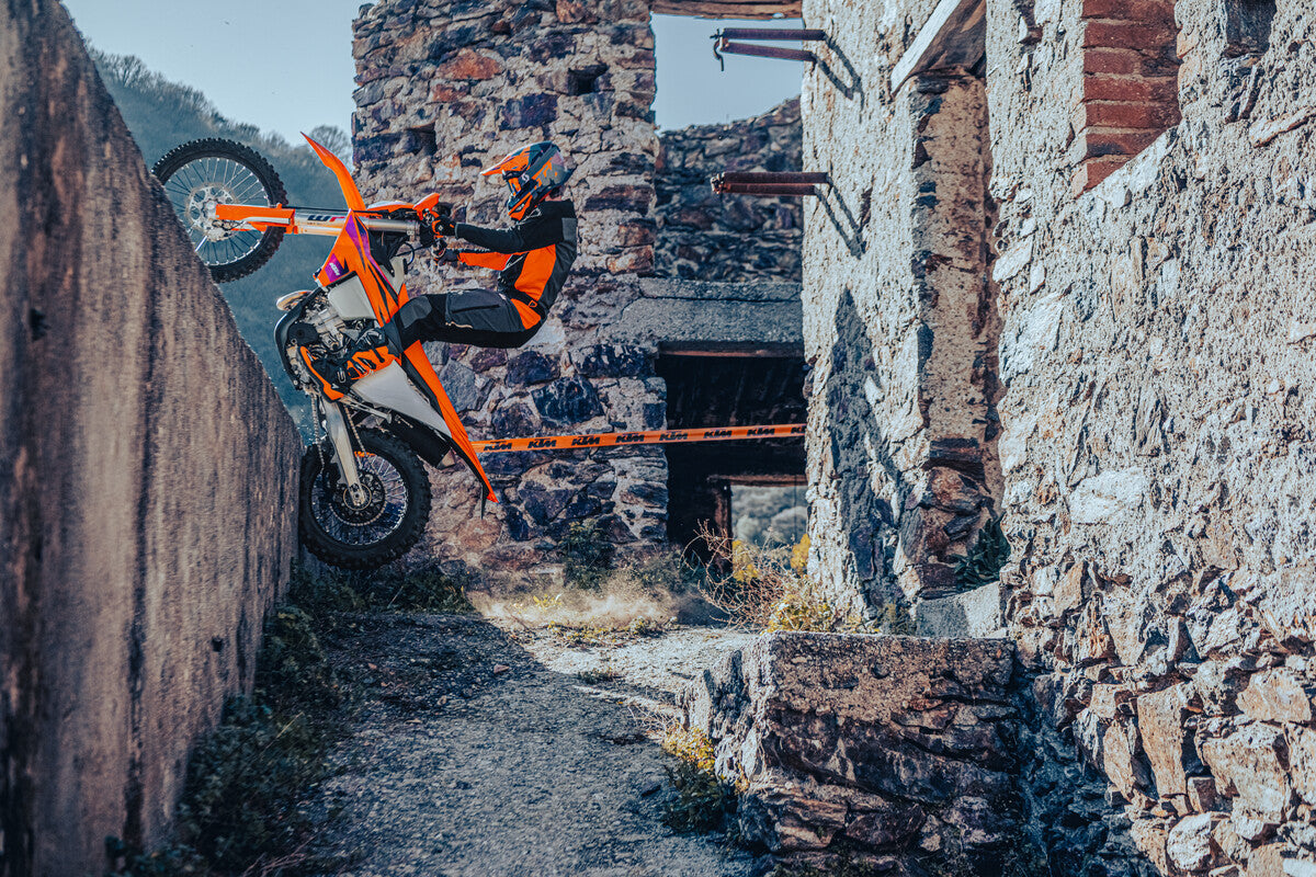 2024 KTM Enduro Bike Wall climb