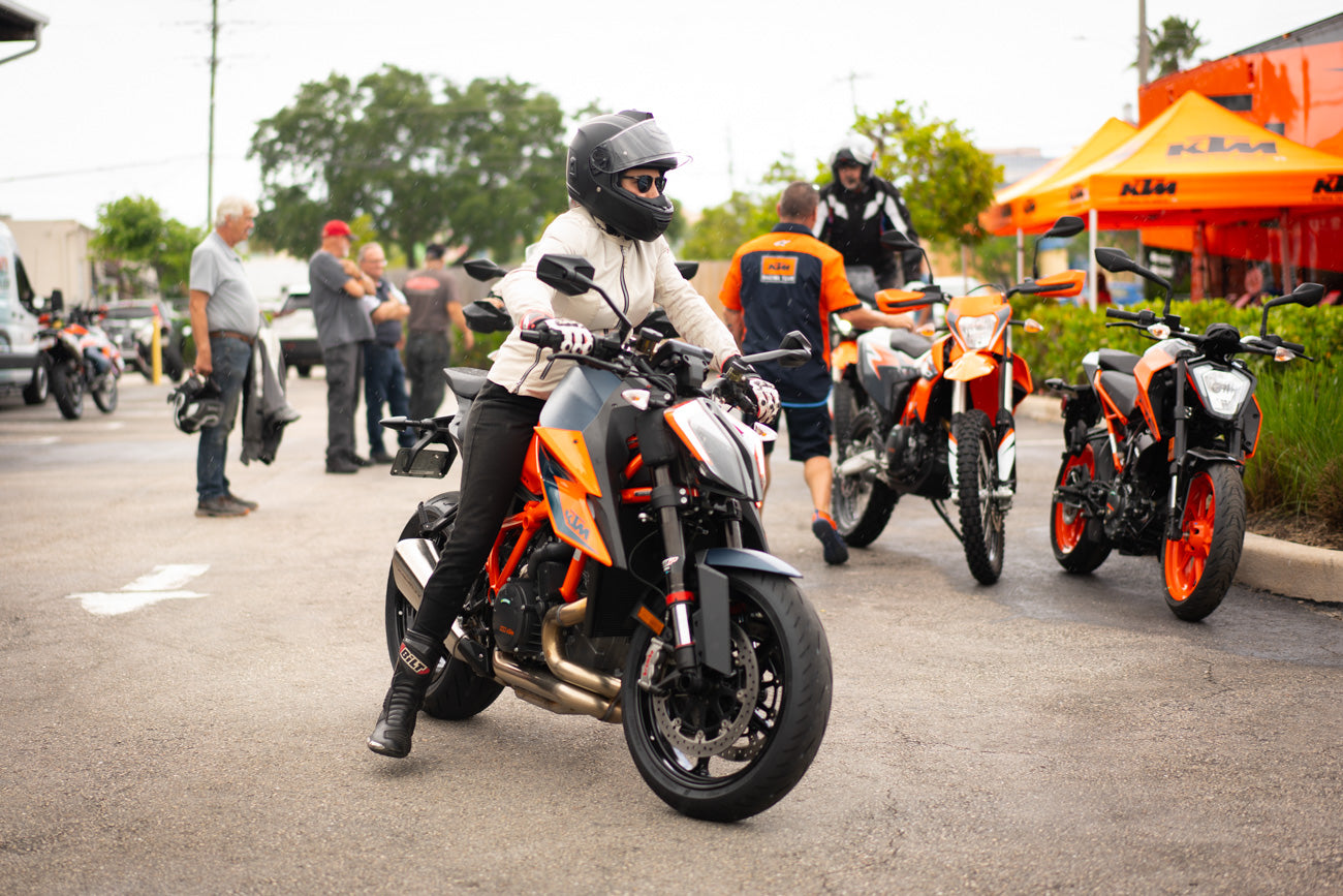 Riding the KTM 1290 Super Duke at Demo Day West Palm