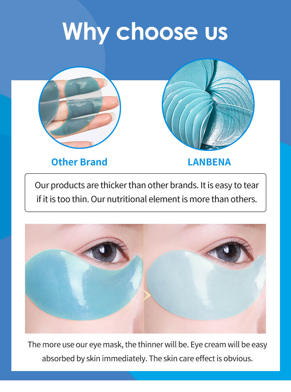 LANBENA Hyaluronic Acid Hydra-gel Eye Mask/Patches 60pcs 04 c3bbd154 322e 4996 b462 892c96b5a037