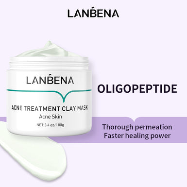 Lanbena Acne Treatment Clay Mask – 100g, Shop Today. Get it Tomorrow!