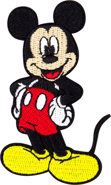 Mickey Mouse - Mickey Mouse - CHANEL - big Softpatch- Patch - Back Patches