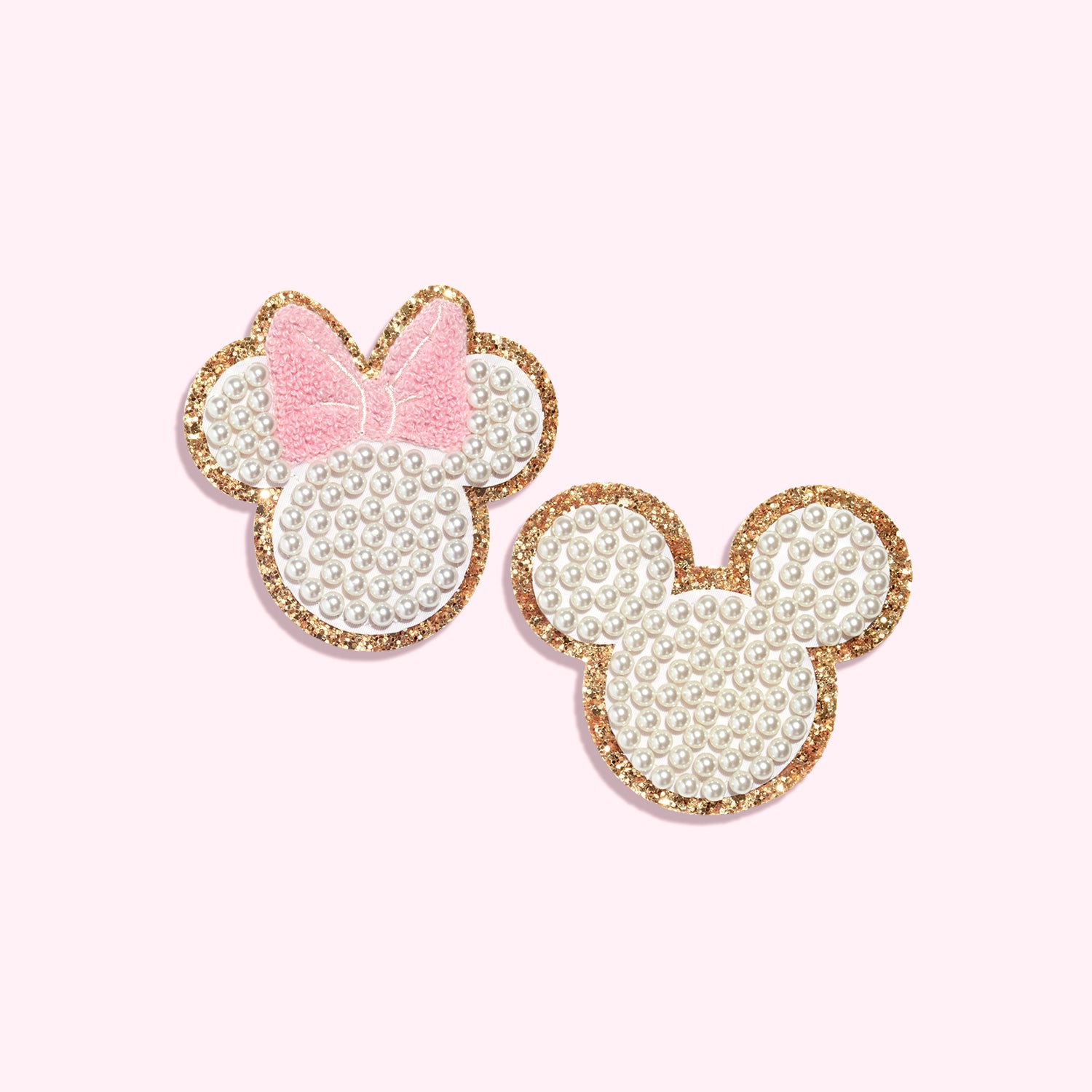 Shop Stoney Clover Lane Disney Mickey Mouse Small Glitter Pearl Patch