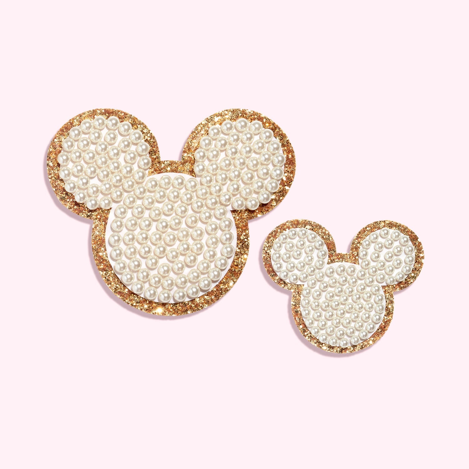 Shop Stoney Clover Lane Disney Mickey Mouse Small Glitter Pearl Patch