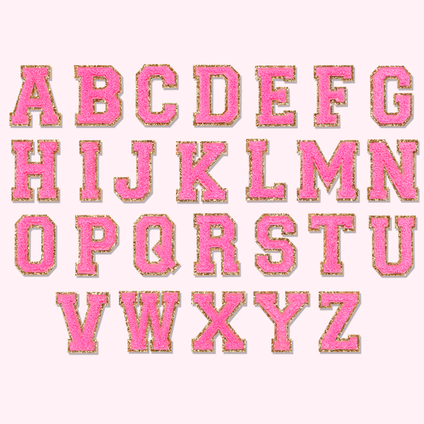 This Preppy Pink Varsity Letter S Sticker Is High Quality And Cheap.