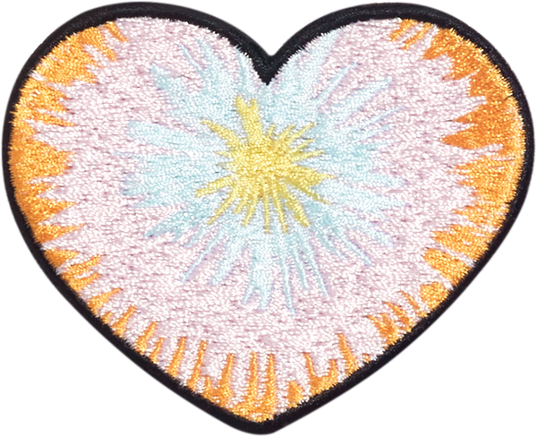 Bubblegum Embroidery Heart Sticker Patch | Stoney Clover Lane