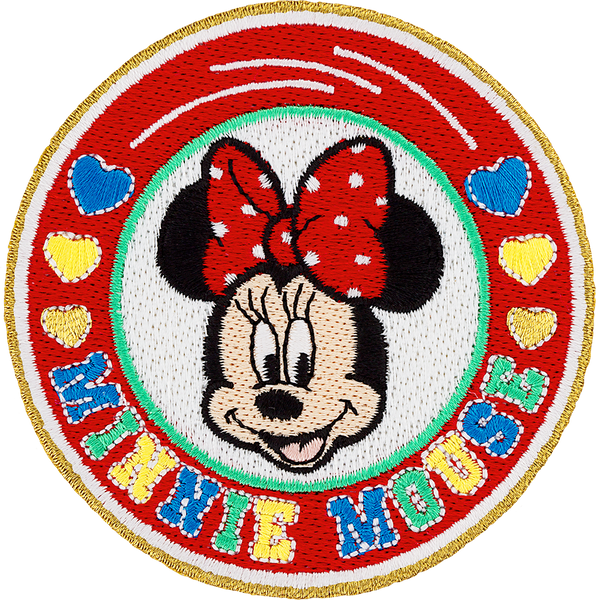 Disney 3 Minnie Mouse Iron On Patch
