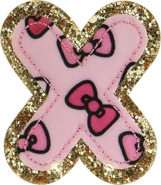 hello kitty bow letter patches stoney clover lane patches