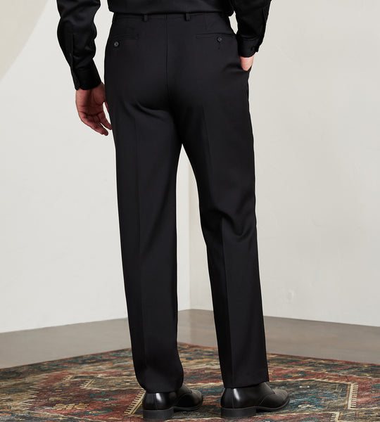 Fashion Men Business Dress Pants Formal Office Social Pants Casual Slim  Wedding Trousers Streetwear Pantalon Homme Classique 210527