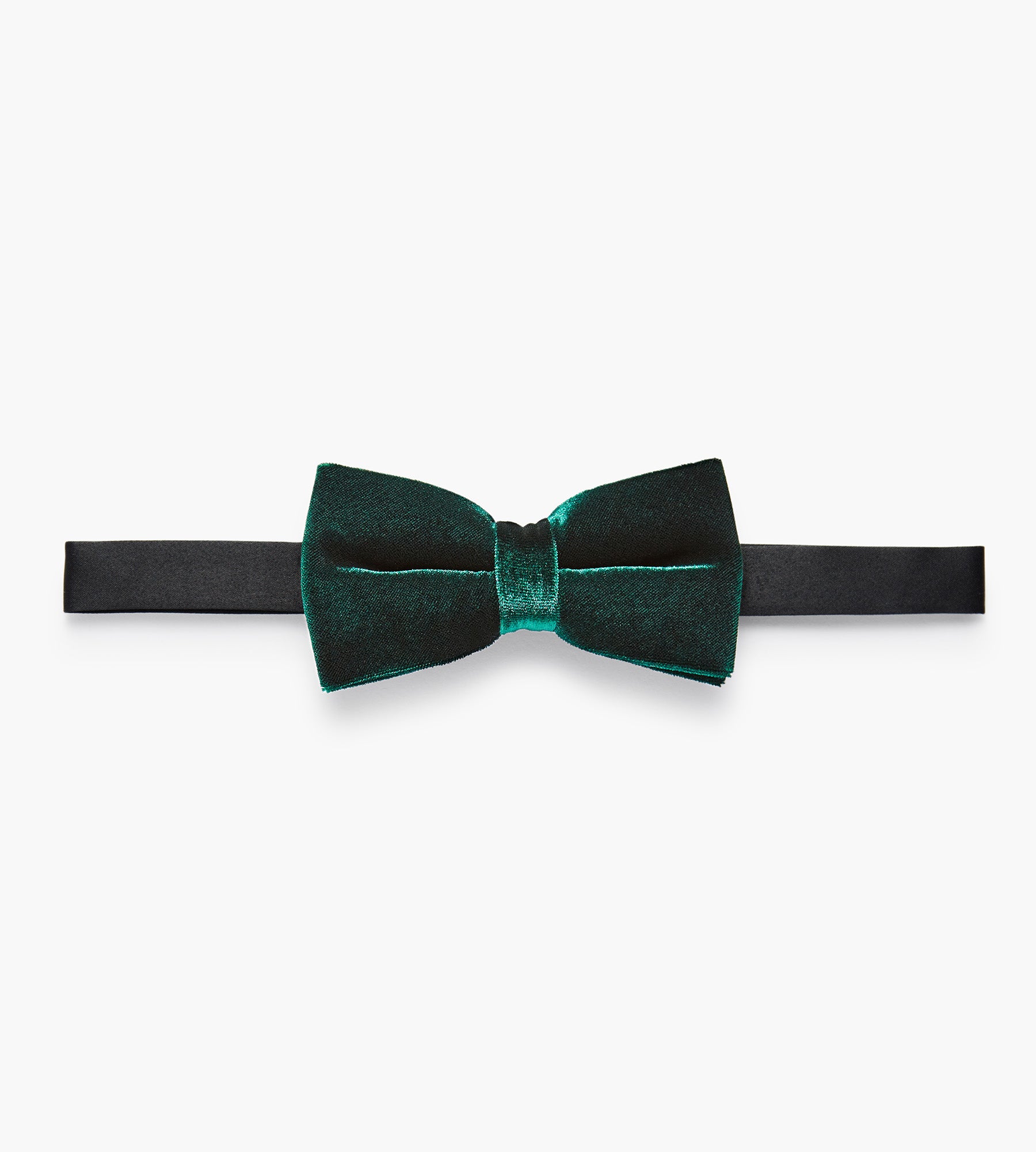 Velvet Double-Loop Bow Tie