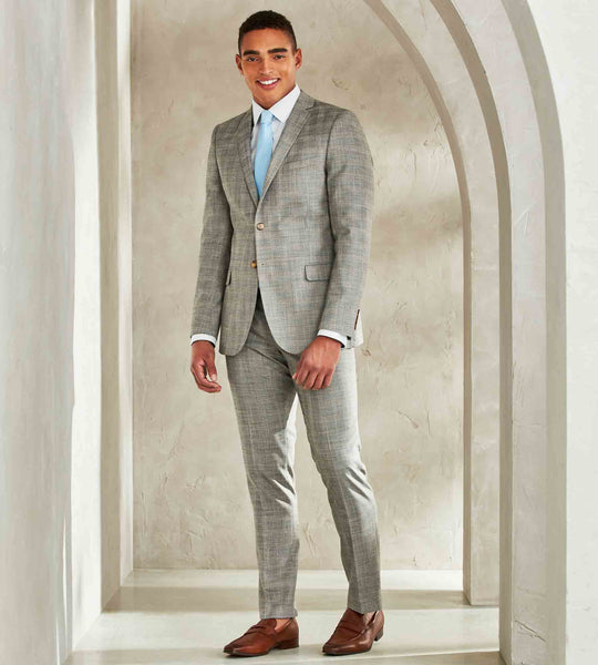 Grey pants suit on Pinterest