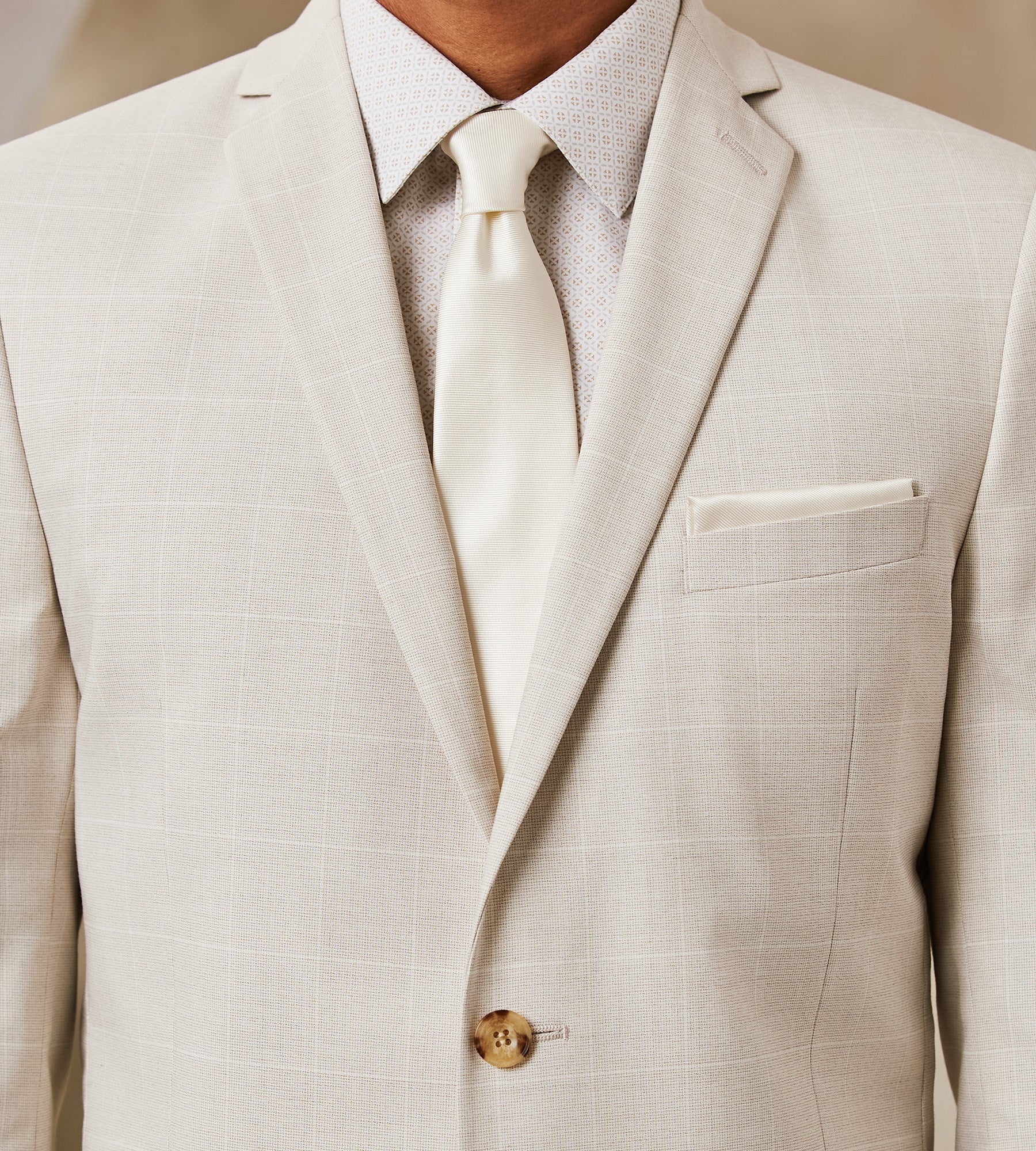 Slim Fit Check Suit – Tip Top