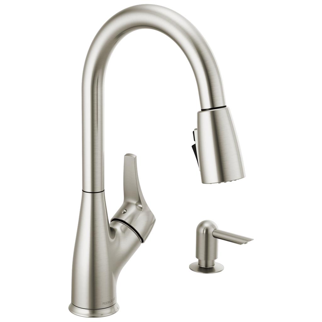 Peerless Apex P7901lf Sssd W Single Handle Pull Down Kitchen