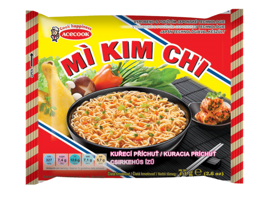 MÃ¬ Kim Chi HÆ°Æ¡ng Vá» GÃ  ThÃ¹ng 30 gÃ³i x 75g