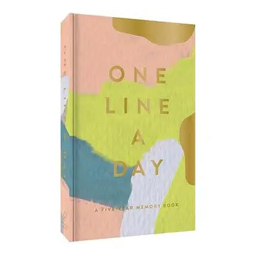 Modern One Line A Day Book