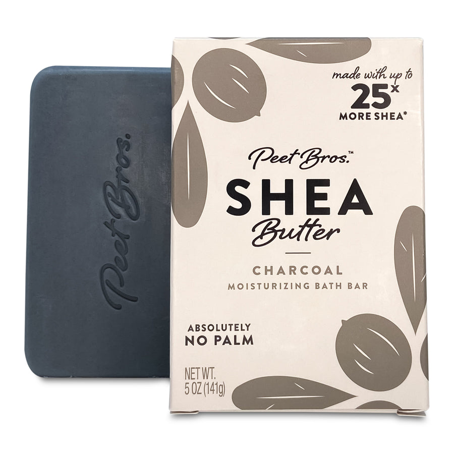 Charcoal Soap with Shea Butter