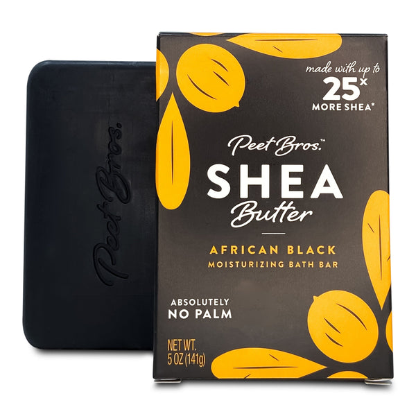 Peet Bros African black soap with shea butter