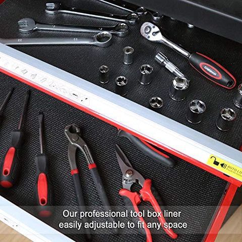 Casoman Professional Tool Box Liner And Drawer Liner Easy Cut Non