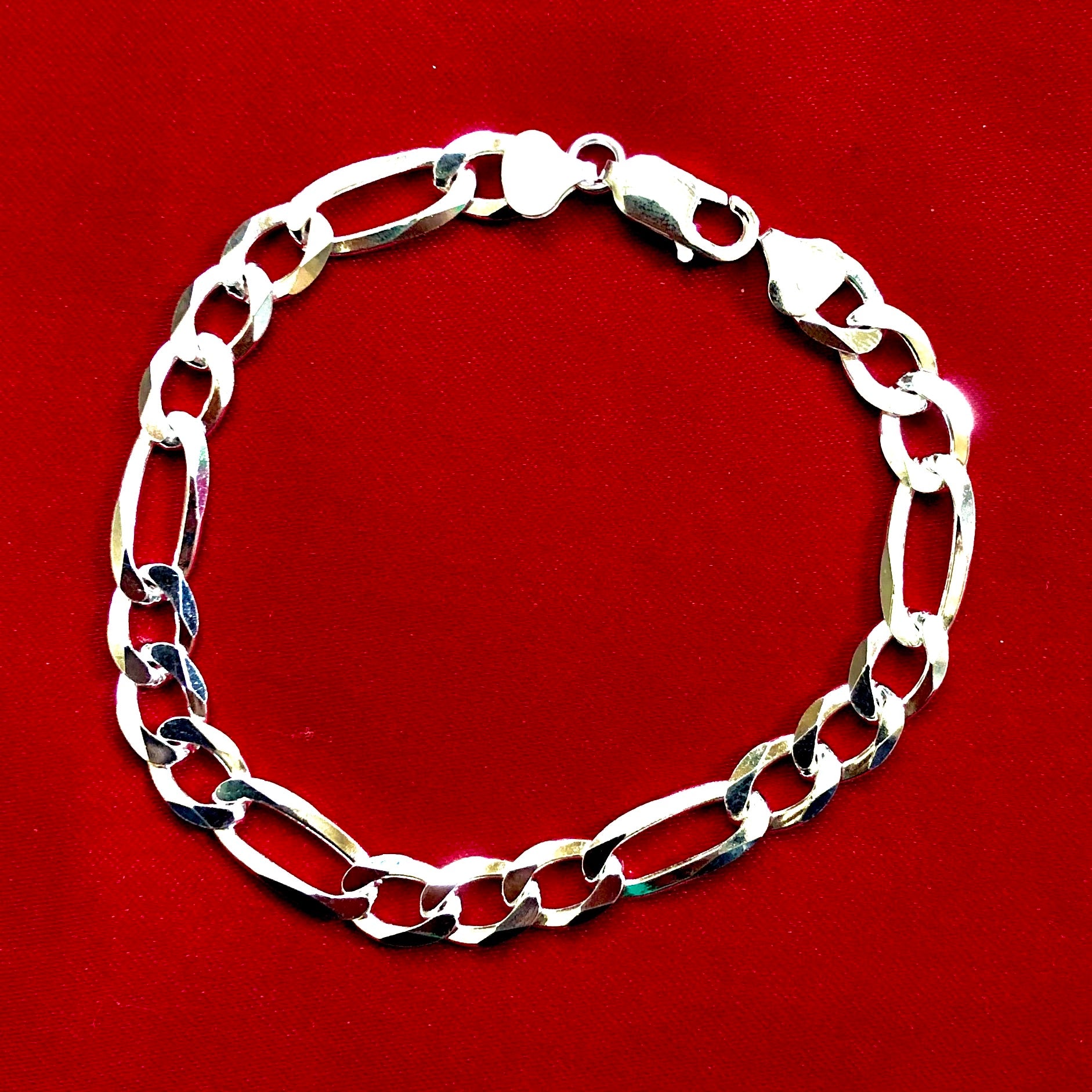 silver hand chain design