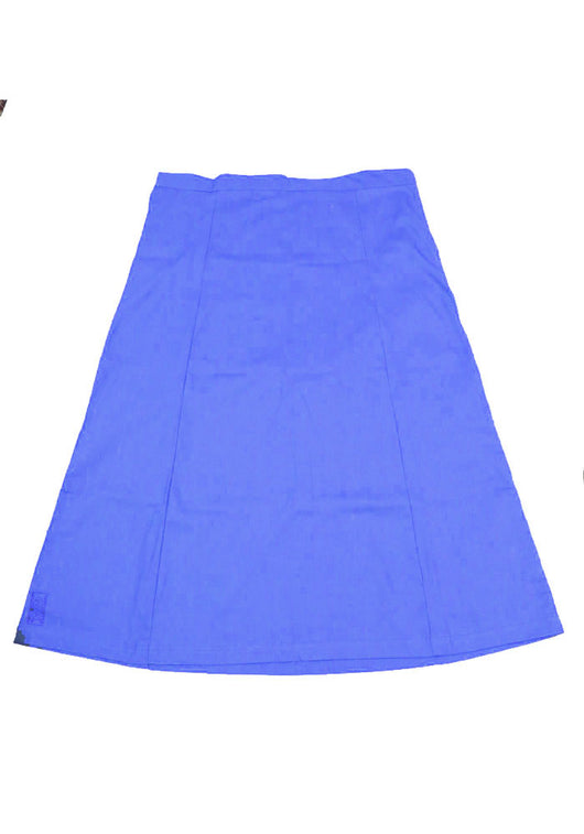 Free Size Readymade Petticoat in Blue Color (Cotton) – PAAIE