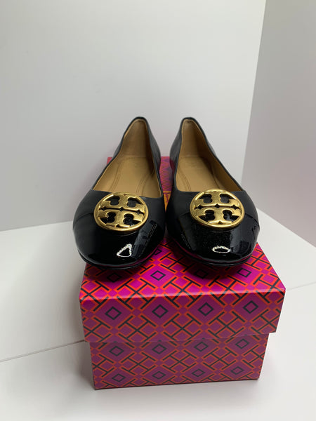 Tory Burch Chelsea Cap-Toe Ballet Flat Size  – MoMosCloset